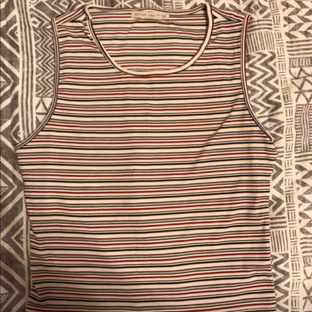 Striped tank top women’s